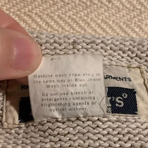 Blue Willi's Collarless Zip-Front Cardigan | Women's Size Small - Picture 4 of 5